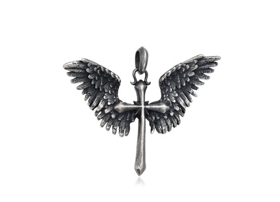 DIVERSE stříbrný přívěsek KŘÍDLA