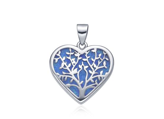 MOISS stříbrný přívěsek SRDCE