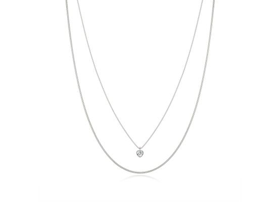 MOISS stříbrný náhrdelník KOLIBŘÍK