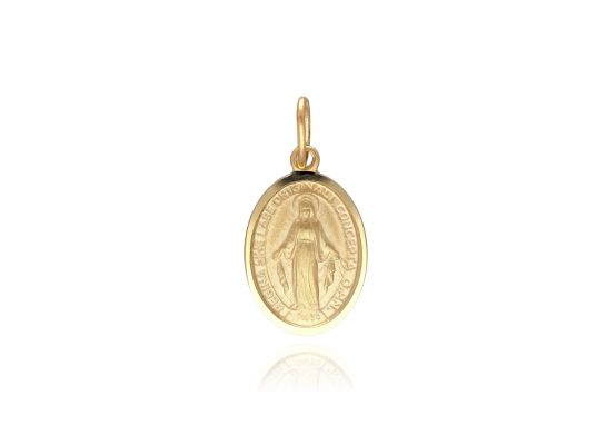 MOISS přívěsek ze žlutého zlata PANNA MARIE