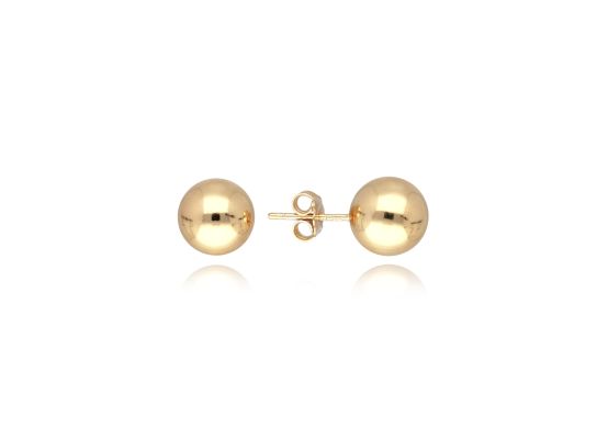 MOISS náušnice ze žlutého zlata