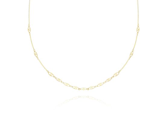 MOISS náhrdelník ze žlutého zlata