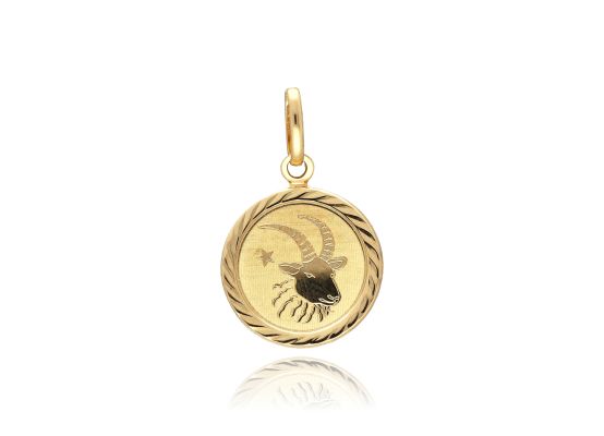MOISS přívěsek ze žlutého zlata KOZOROH