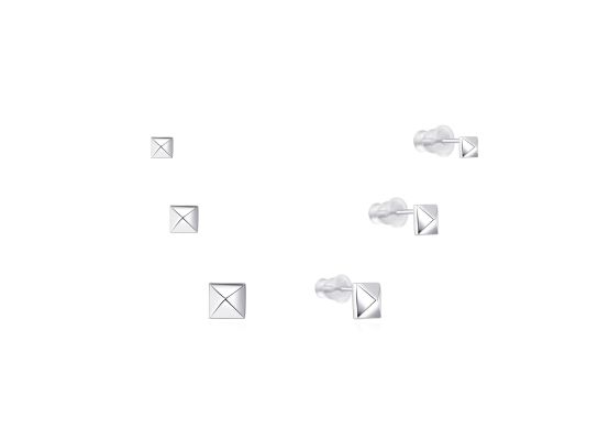 MOISS stříbrné náušnice