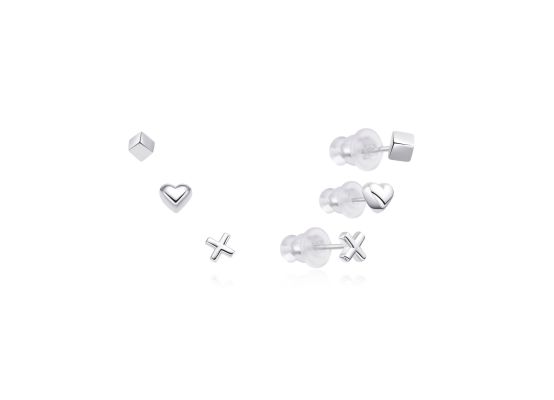 MOISS stříbrné náušnice