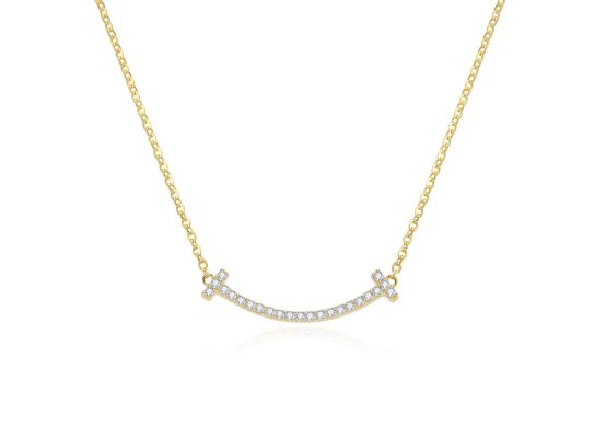 MOISS stříbrný náhrdelník GOLD