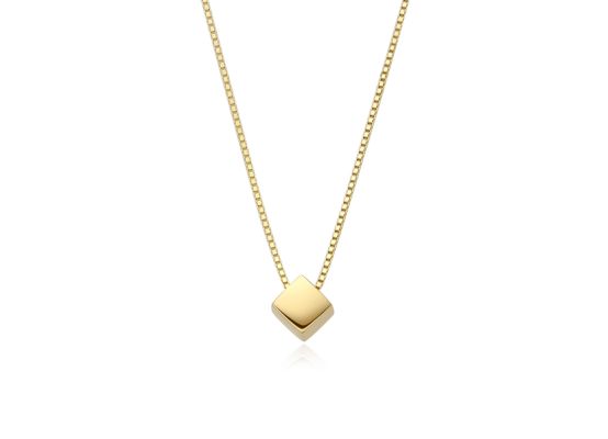 MOISS stříbrný náhrdelník GOLD