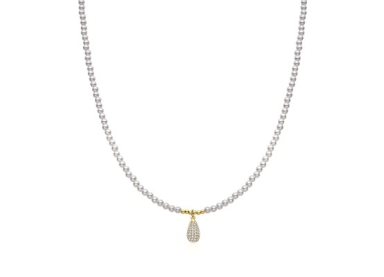 MOISS stříbrný náhrdelník GOLD