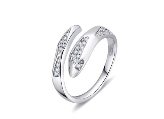 MOISS stříbrný prsten HAD