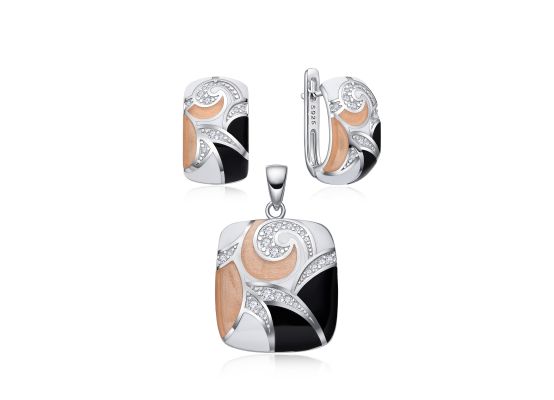 MOISS stříbrná sada SMALT