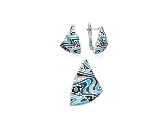 MOISS stříbrná sada SMALT