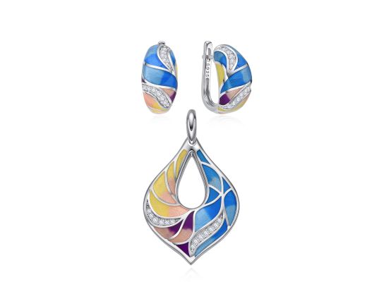 MOISS stříbrná sada SMALT