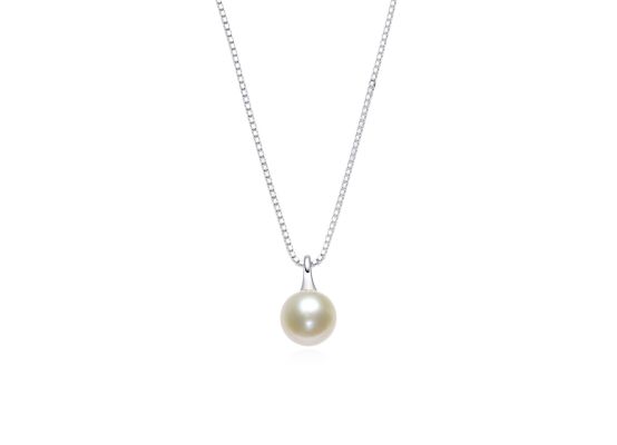 MOISS perlový stříbrný náhrdelník
