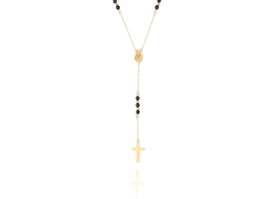 MOISS náhrdelník ze žlutého zlata KŘÍŽEK