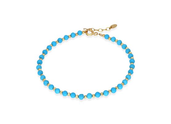 MOISS korálkový náramek ze žlutého zlata