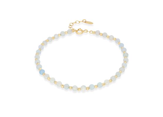 MOISS korálkový náramek ze žlutého zlata