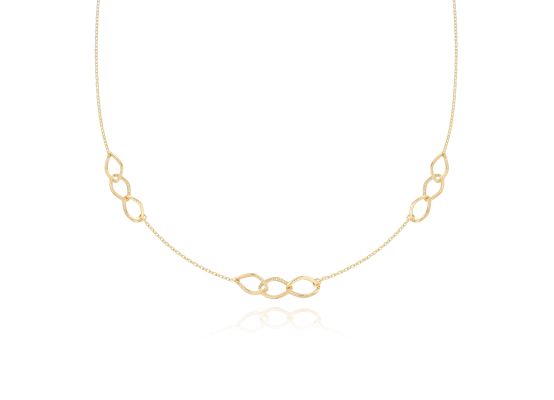 MOISS náhrdelník ze žlutého zlata