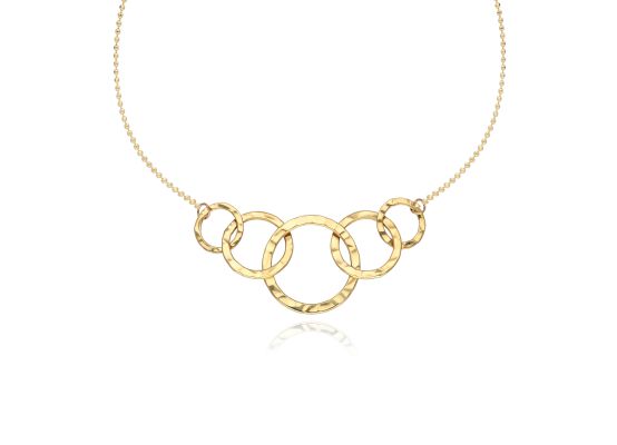 MOISS náhrdelník ze žlutého zlata