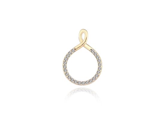 MOISS přívěsek ze žlutého zlata