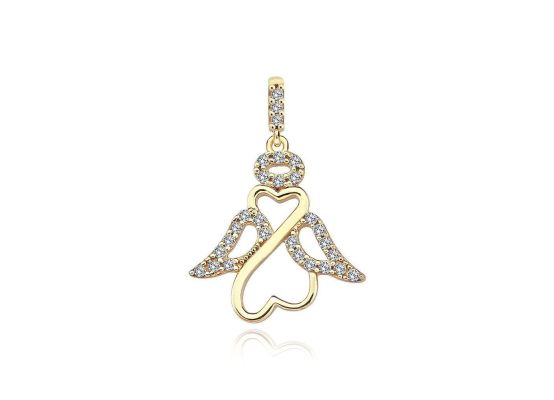 MOISS přívěsek ze žlutého zlata ANDĚL