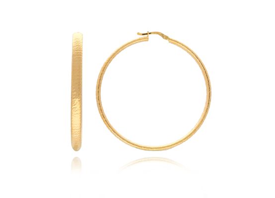 MOISS náušnice ze žlutého zlata