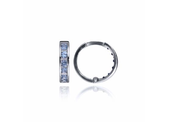 MOISS náušnice z bílého zlata