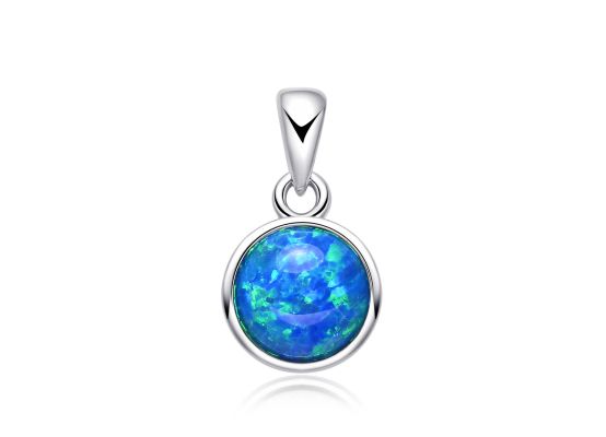 MOISS stříbrný přívěsek OPÁL