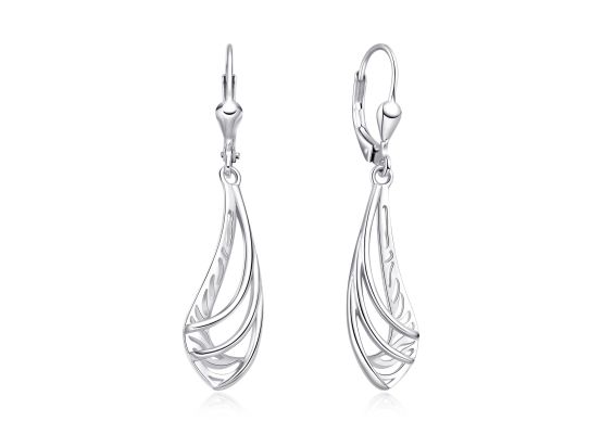 MOISS stříbrné náušnice