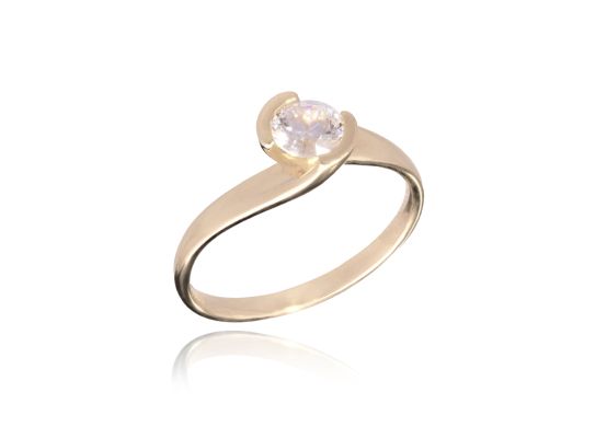 MOISS prsten ze žlutého zlata