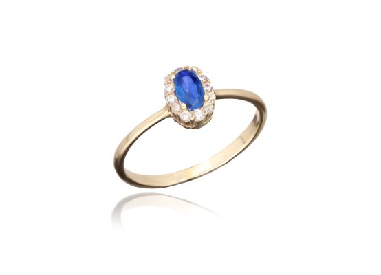 MOISS prsten ze žlutého zlata