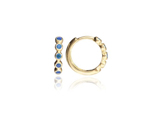 MOISS náušnice ze žlutého zlata