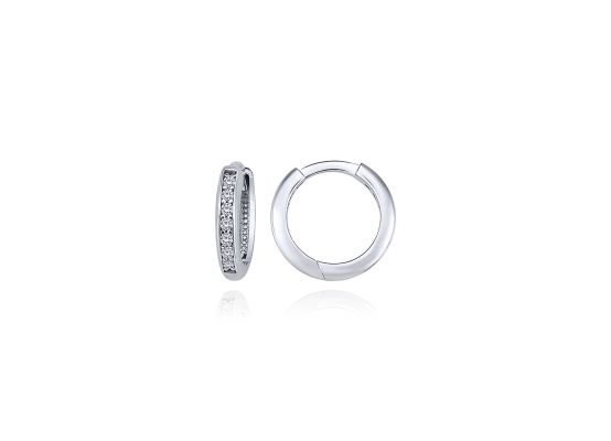 MOISS náušnice z bílého zlata