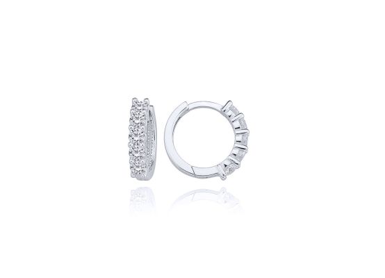 MOISS náušnice z bílého zlata