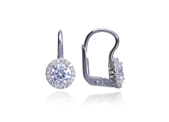 MOISS náušnice z bílého zlata