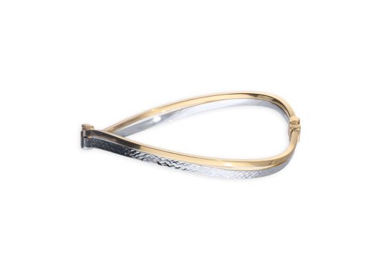 MOISS náramek ze žlutého zlata BICOLOR