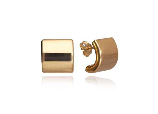 MOISS náušnice ze žlutého zlata