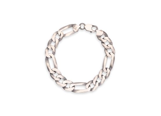 MOISS stříbrný náramek FLAT FIGARO