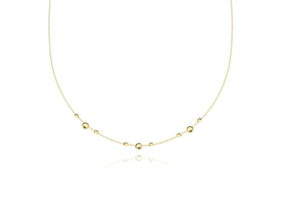 MOISS náhrdelník ze žlutého zlata