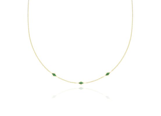 MOISS náhrdelník ze žlutého zlata