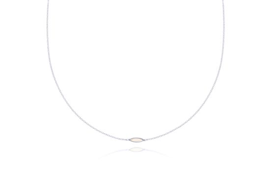 MOISS náhrdelník z bílého zlata