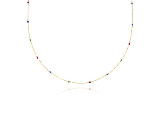 MOISS náhrdelník ze žlutého zlata