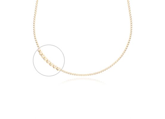 MOISS řetízek ze žlutého zlata