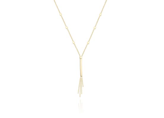 MOISS náhrdelník ze žlutého zlata
