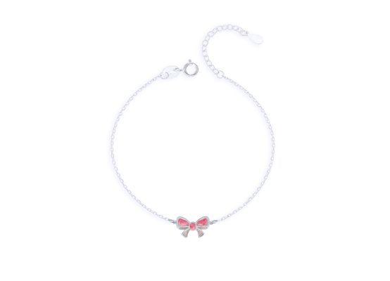 MOISS náramek z bílého zlata SMALT MAŠLE