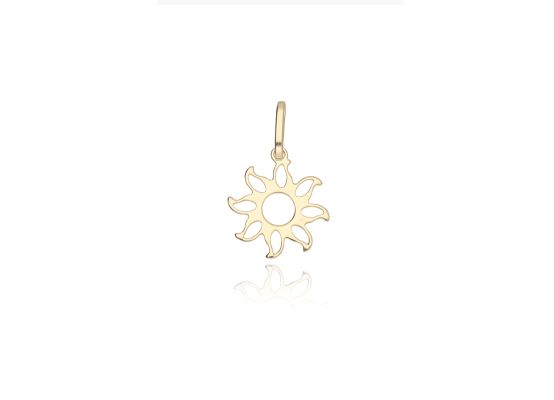 MOISS přívěsek ze žlutého zlata SLUNCE