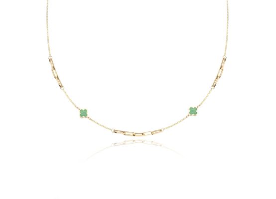 MOISS náhrdelník ze žlutého zlata