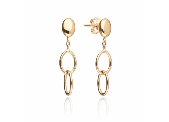 MOISS náunšice ze žlutého zlata BICOLOR