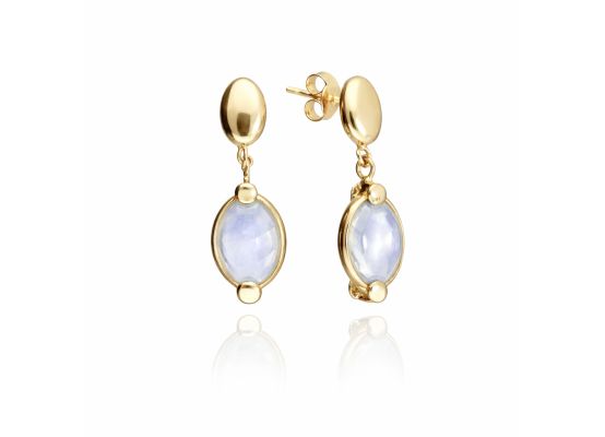 MOISS náušnice ze žlutého zlata