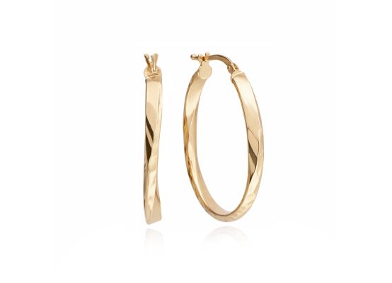 MOISS náušnice ze žlutého zlata