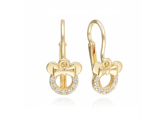 MOISS náušnice ze žlutého zlata MINNIE